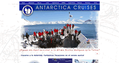 Desktop Screenshot of antarcticacruises.com.ar
